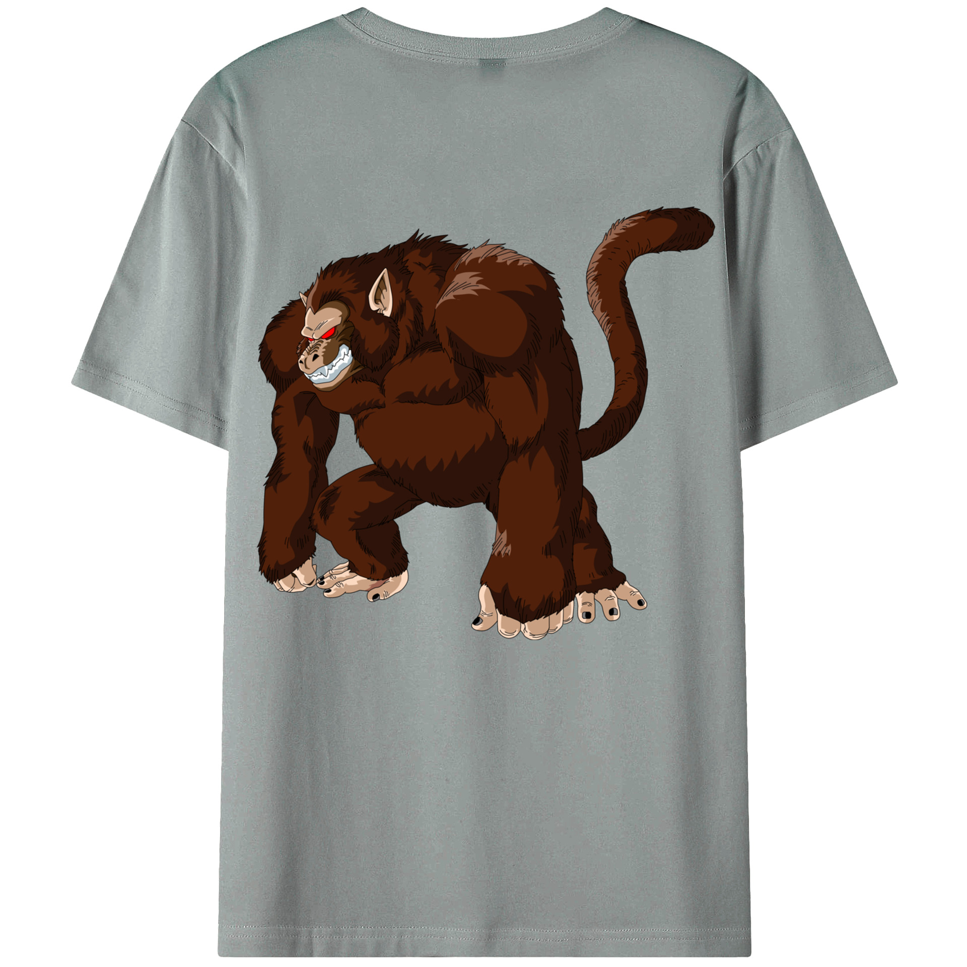 （画像用） ドラゴンボール DRAGON BALL 綿100％ メンズ半袖Tシャツ（バックプリント） 通気性